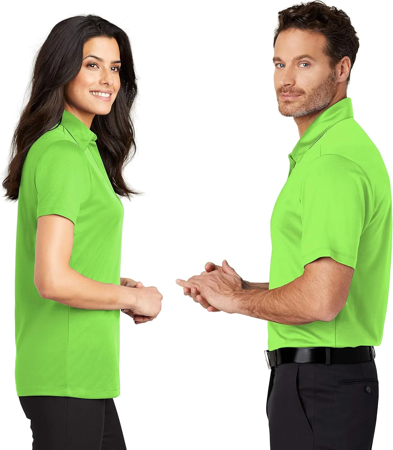Custom Embroidered Shirts for Women - Add Your Text - Personalized Embroidery Polyester Polos