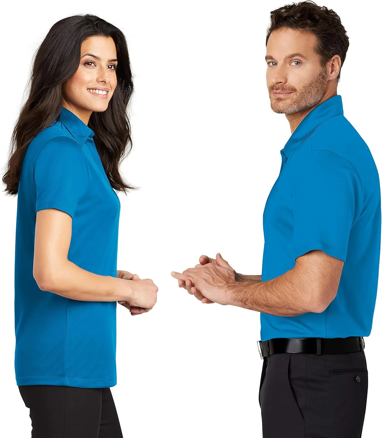 Custom Embroidered Shirts for Women - Add Your Text - Personalized Embroidery Polyester Polos