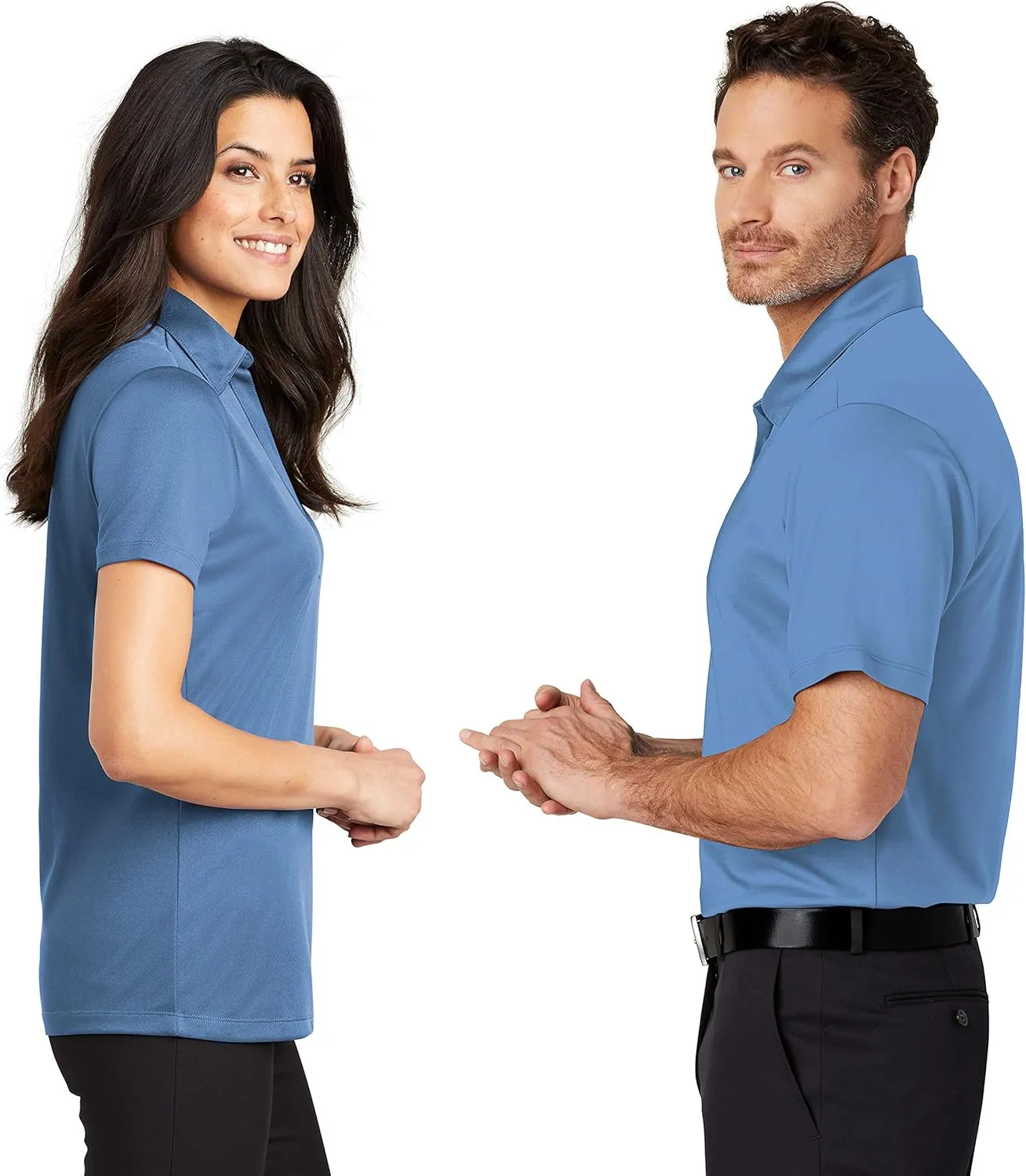Custom Embroidered Shirts for Women - Add Your Text - Personalized Embroidery Polyester Polos
