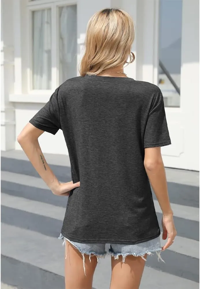 Cute Faith Hope Love T-Shirts for Womens Daisy Graphic Tee Funny Inspirational Letter Print Tops