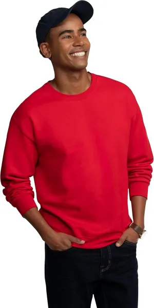 Fruit of the Loom Men's Moisture Wicking Eversoft Fleece Sweatshirt