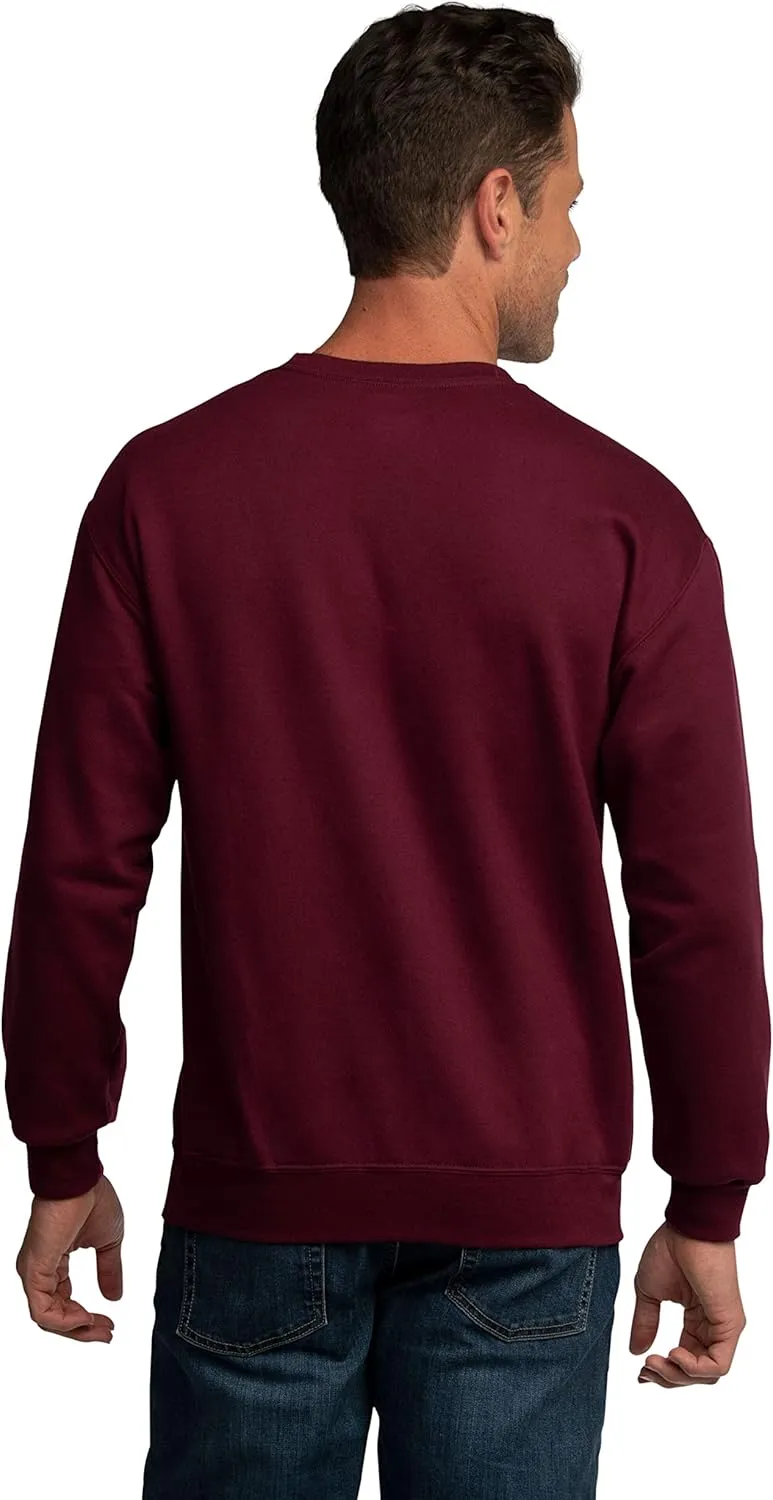 Fruit of the Loom Men's Moisture Wicking Eversoft Fleece Sweatshirt