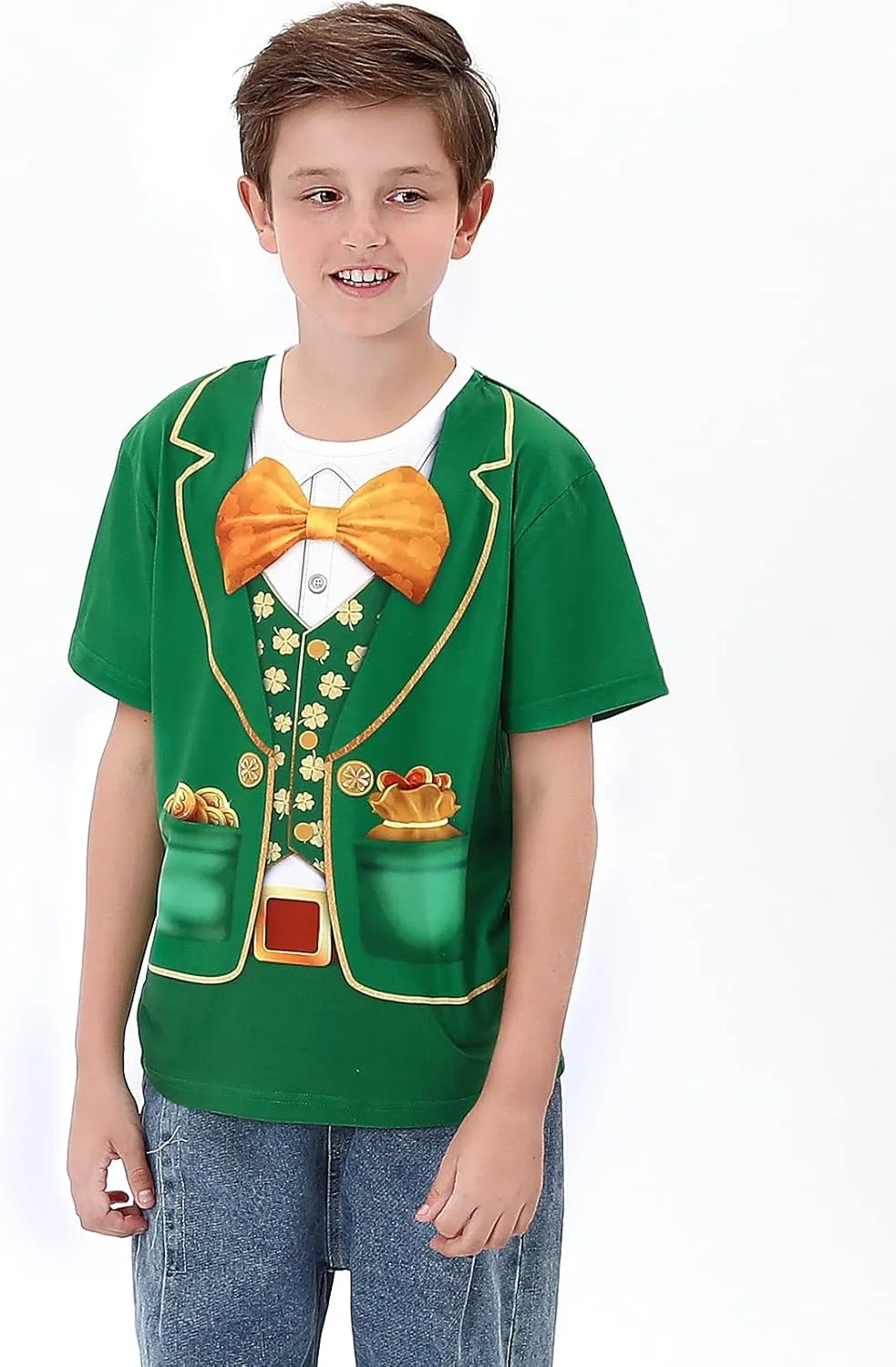 Funny World Boys Halloween T-Shirts Graphic Tee for Kid
