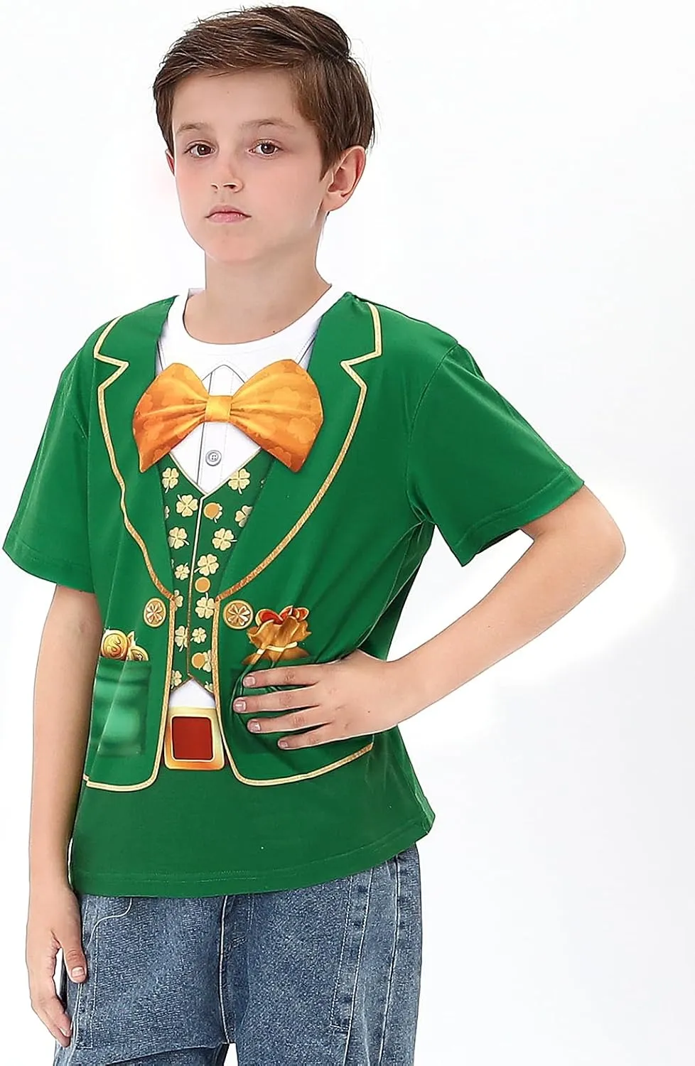 Funny World Boys Halloween T-Shirts Graphic Tee for Kid