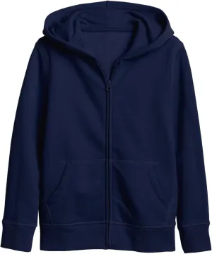 GAP Boys' Full Zip Hoodie Hooded Sweatshirt