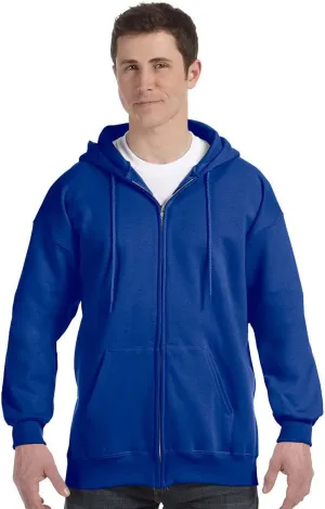 Hanes Men's Ultimate Full-Zip Hoodie, Men's Hooded Fleece Sweatshirt with Zipper