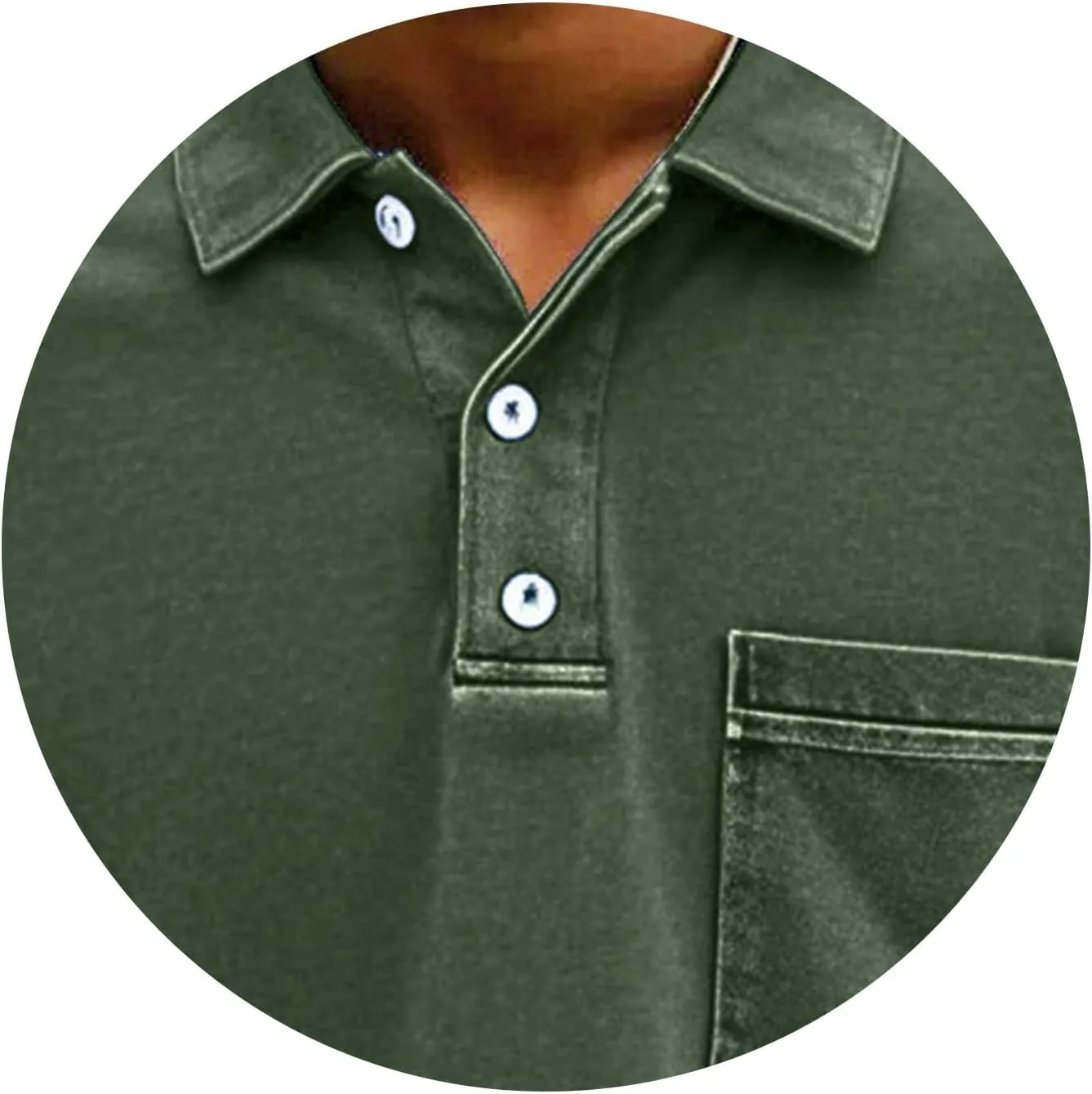 Mens Vintage Polo Shirts 3D Printing Pullover Shirts Classic Fit Lapel Button Tops Summer Casual Retro Distressed Top