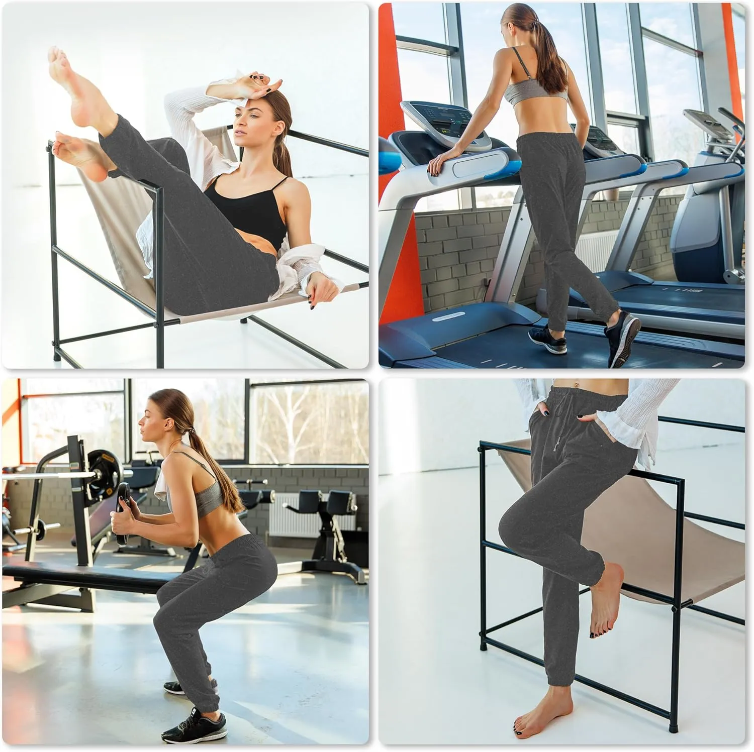 Womens Sweatpants with Pockets - Joggers for Women Sport Pants Trousers for Women